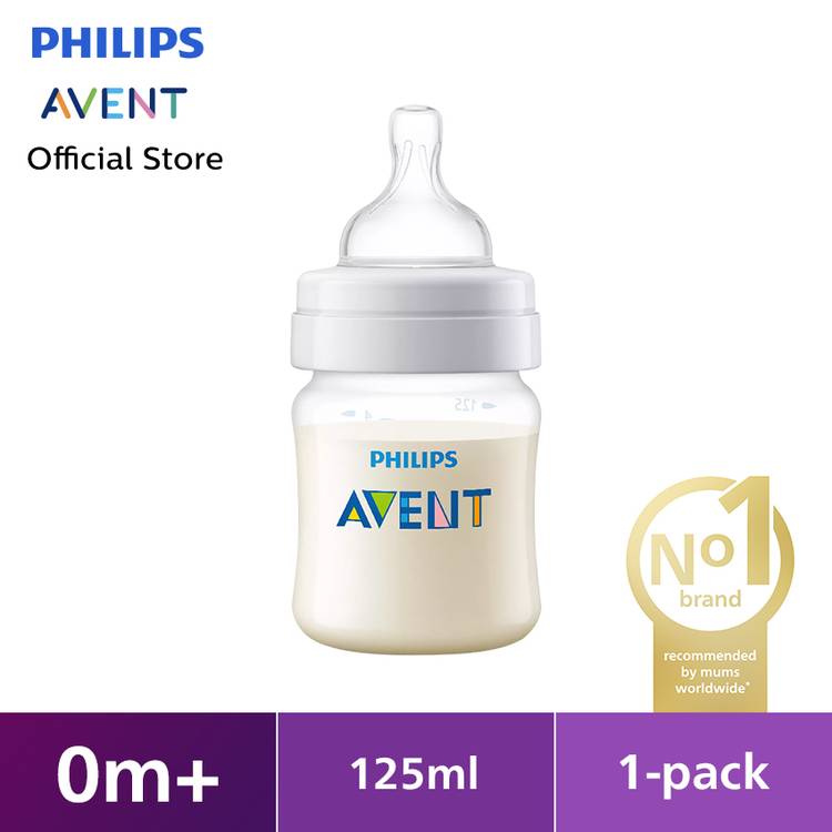Philips Avent Classic Plus Bottle 125ml 0M+ SCF560/17 Botol Susu Bayi